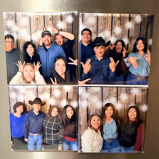 2x2 Photo Magnets – Set of 18