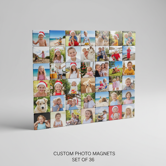 Custom 2x2 Photo Magnets – Set of 36
