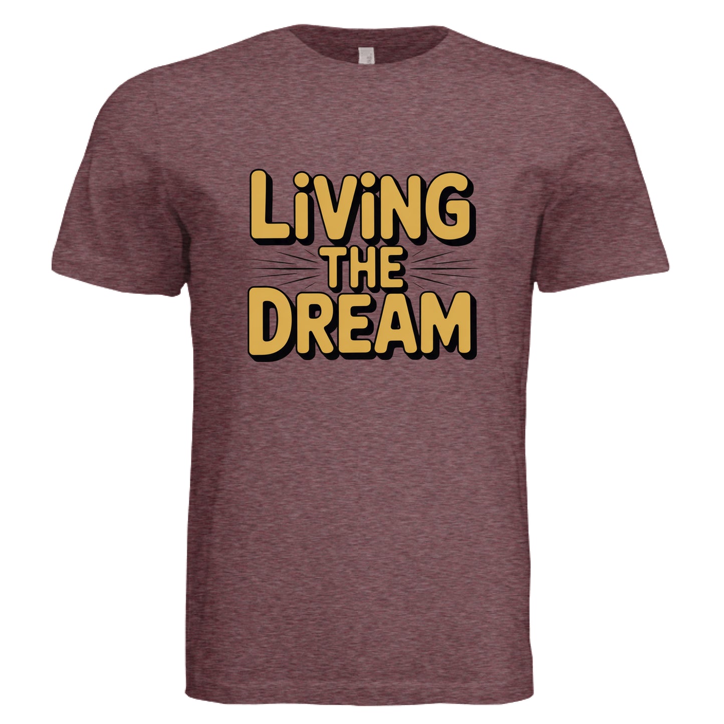 MAROON TRIBLEND - FRONT